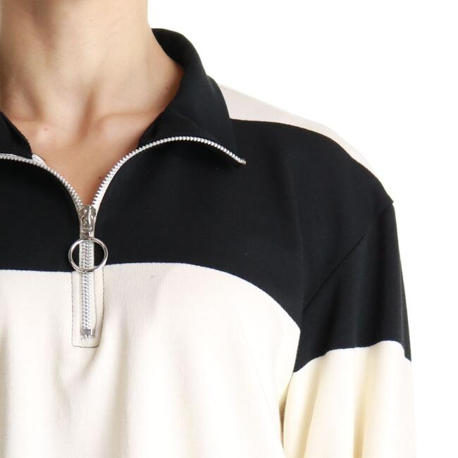 FELPA MEZZA ZIP VICOLO - Mad Fashion | img vers.650x/
